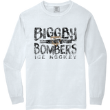 Biggby Bombers Heavyweight Ring Spun Long Sleeve Tee