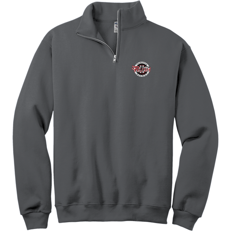 Charlotte Rush NuBlend 1/4-Zip Cadet Collar Sweatshirt