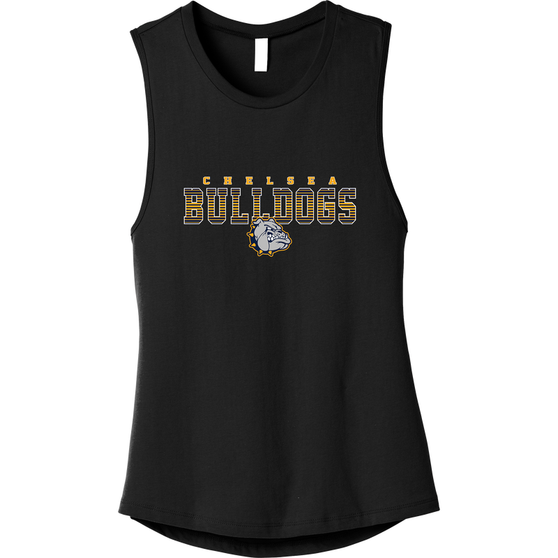 Chelsea Bulldogs Womens Jersey Muscle Tank