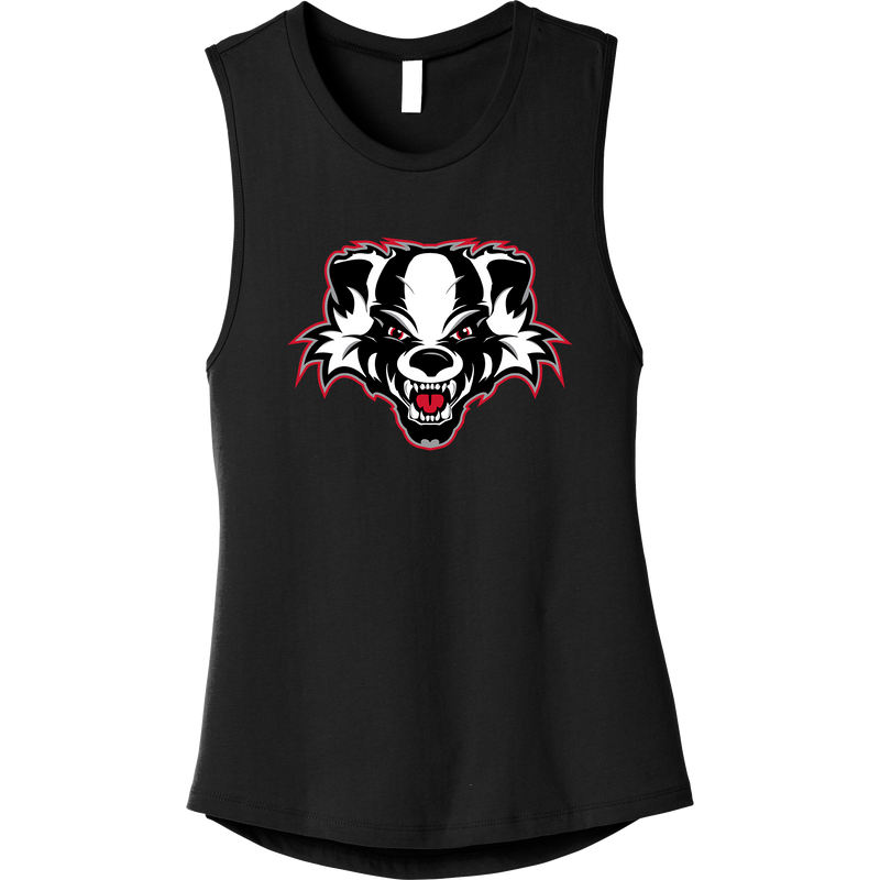 Scary Badgers Womens Jersey Muscle Tank