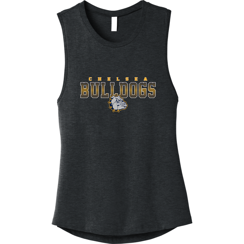 Chelsea Bulldogs Womens Jersey Muscle Tank