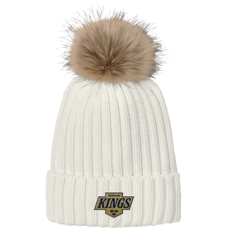 Skylands Kings Faux Fur Pom Beanie