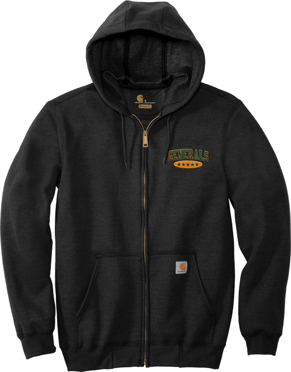 Red Bank Generals Carhartt Midweight Hooded Zip-Front Sweatshirt