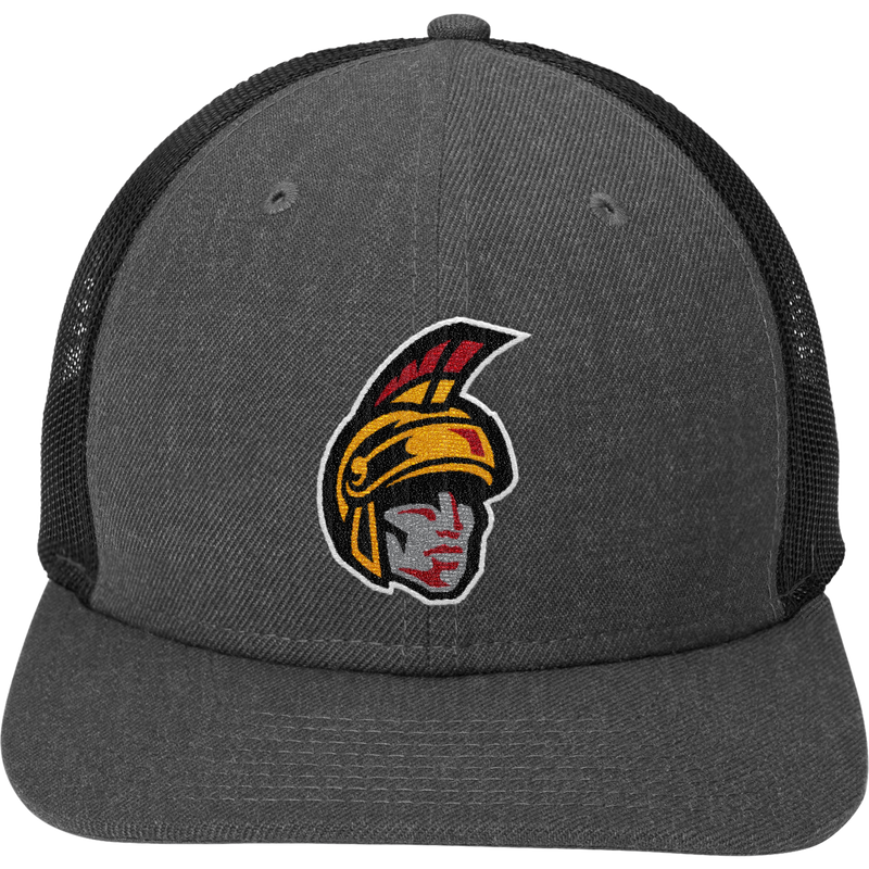 Seacoast Spartans (SPA) New Era Snapback Low Profile Trucker Cap