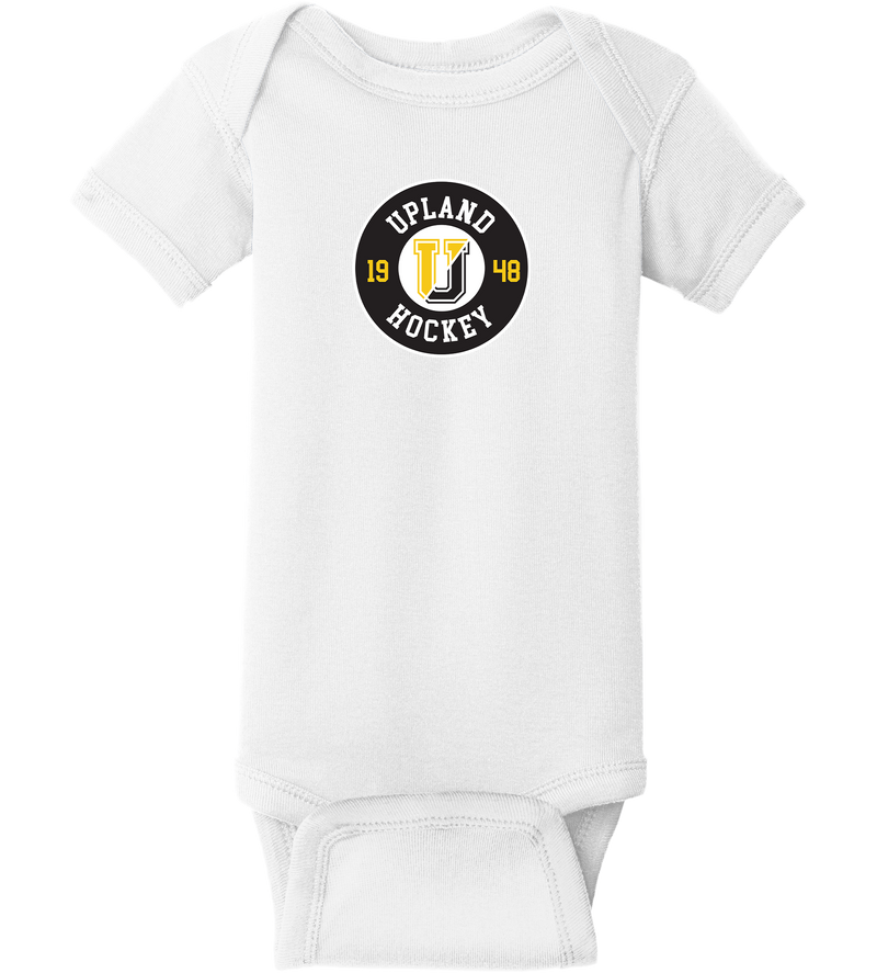 Upland Hockey Infant Short Sleeve Baby Rib Bodysuit