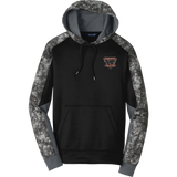Biggby Bombers Sport-Wick Mineral Freeze Fleece Colorblock Hooded Pullover