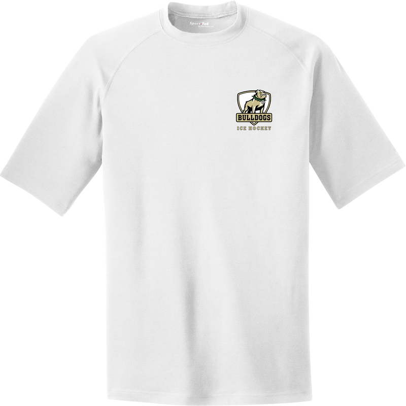 HVM Bulldogs PosiCharge Tri-Blend Wicking Raglan Tee