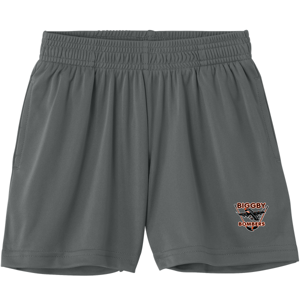 Biggby Bombers Youth PosiCharge Competitor 5 Inch Pocketed Short